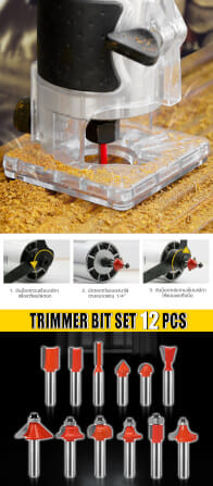 เครื่องเซาะร่อง DELTON รุ่น ETD-370-12PCS 820 วัตต์_8